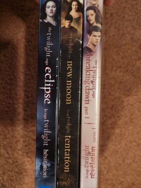 The Twilight Saga Book Set - Blue, Black, White Spines